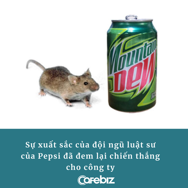 Bị kiện vì có chuột trong sản phẩm, Pepsi thắng ngoạn mục nhờ lý lẽ: ‘Không ai có thể nhìn thấy 1 con chuột nguyên vẹn, chỉ 4-7 ngày nó đã bị hòa tan hoàn toàn’ - Ảnh 1.